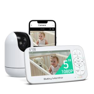 Tuya 1080P Video Hd Baby Monitor para el coche Wifi 2.4Ghz vigilancia inal