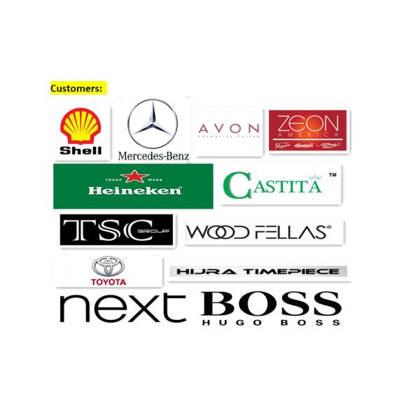 Дозор квадрата силикона красного цвета водостойкий с движением кварца