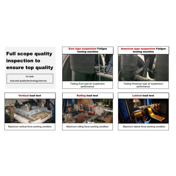ISO9001 General Europe Type Air Suspension Parts 10T Eco Drum Brake