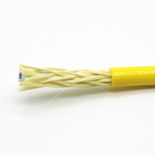 2 Pair Electrical Cable Assembly 24Awg 26Awg ROV Floating 4 Core Twisted Pair Cable