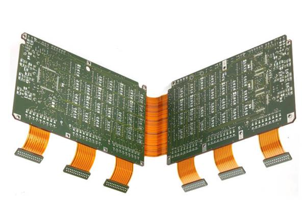 OEM Double Sided Rigid Flex PCB Sample Prototyping Design HASL Surface Finishing