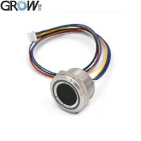 GROW R503-M22 Ronde RGB indicateur d'anneau LED Contrôle DC3.3V 200 Capacité SH1.0-6pin Capteur de capteur d'empreintes digitales
