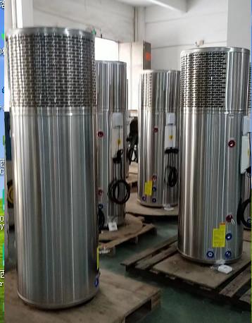 200L bomba de calor tudo em um 304 aço inoxidável para banheiro / varanda
