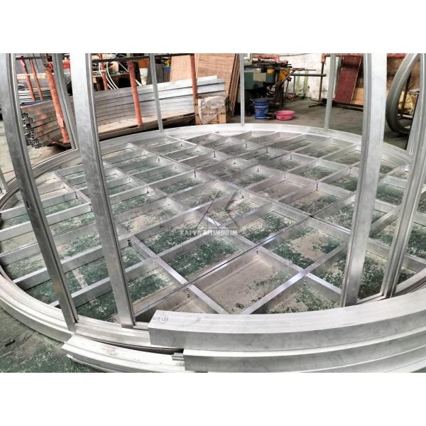 Transparent Garden Glass House Large Aluminum Profiles Round Igloo Geodesic Dome Tents