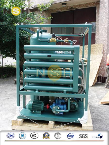 A máquina da purificação de óleo do transformador da desidratação, remove a fábrica de tratamento do óleo do transformador da umidade