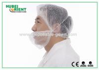 Capa de barba descartável não tecida respirável com elástico único para barbearia