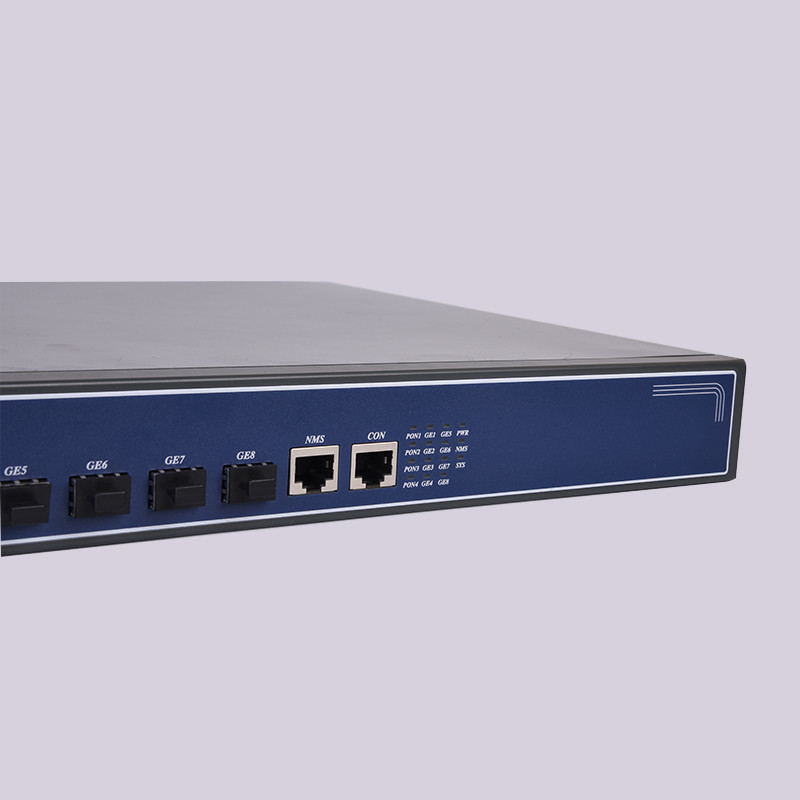 Линия терминал EPON 4 гаван OLT волокна ZTE C300 оптически