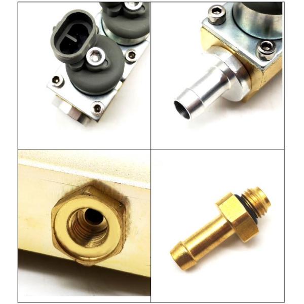 Тип тело РЕЛЬСА цилиндра ома 4 рельса 2 инжектора навахо ИГ7 Дакоты алюминиевое для ЛПГ КНГ