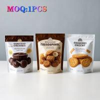 Custom Printed Stand Up Pouch Packaging Laminated Popcorn Snack Food Grade Plastic Potato Chips Bags