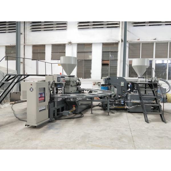 Football Shoes Sole Injection Moulding Machine , Shoe Sole Making Machine 150
