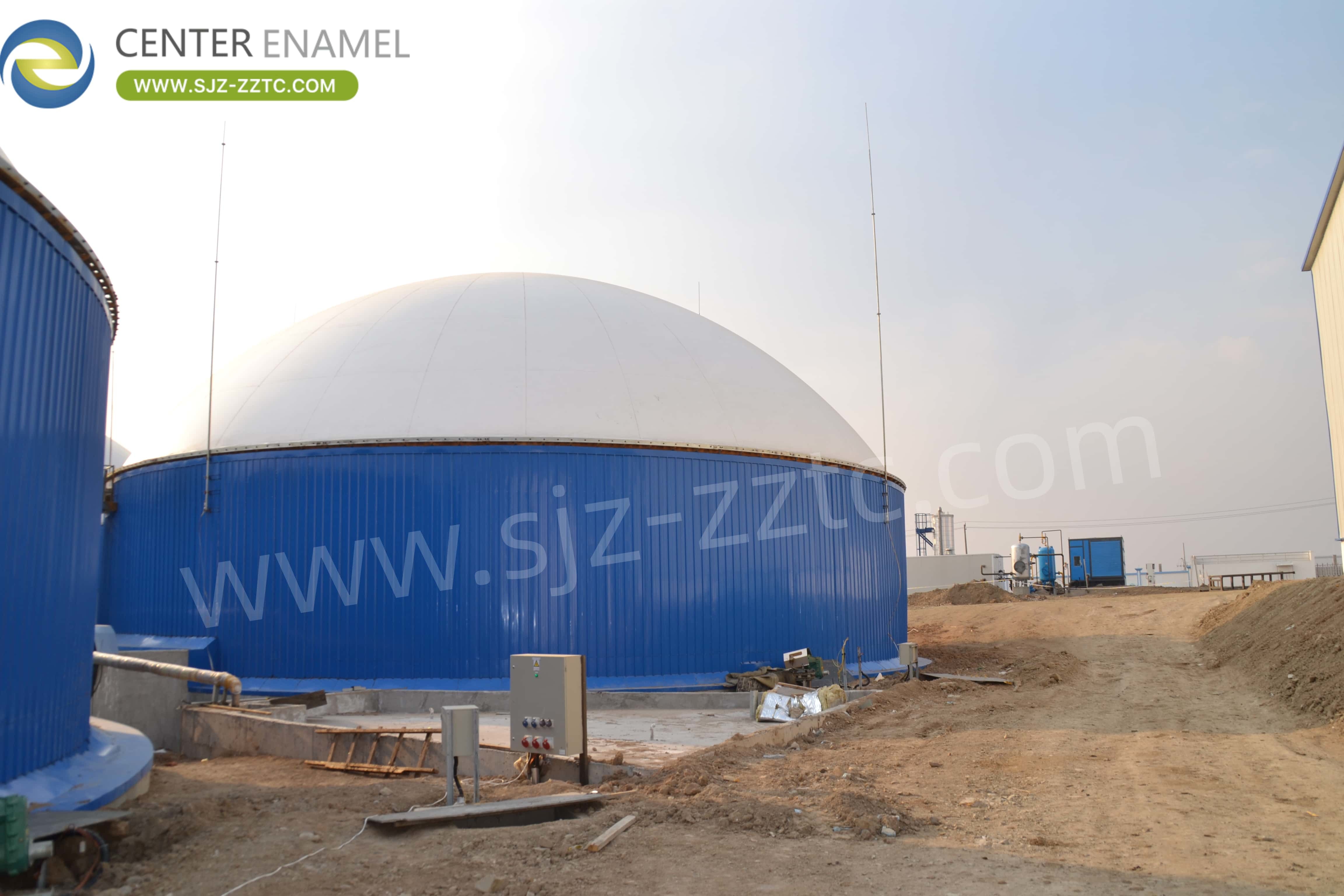 Advanced Biogas Plant Design with GFS Tanks for Chicken Manure Treatment in South Africa