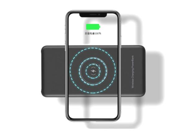 Wireless Power Bank Fast Charger 10000mAh, 18W Quick Charge QC3.0 PD3.0 10W Qi Wireless Charger Powerbank With USB C