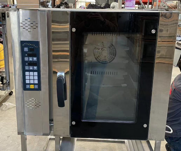 Stainless Steel Convention Oven With Temperature Range 0-350℃