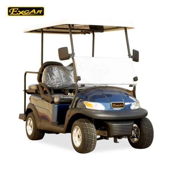 3.7kw Motor 4 seater Electric Golf Carts ISO Approved With Aluminium Framework