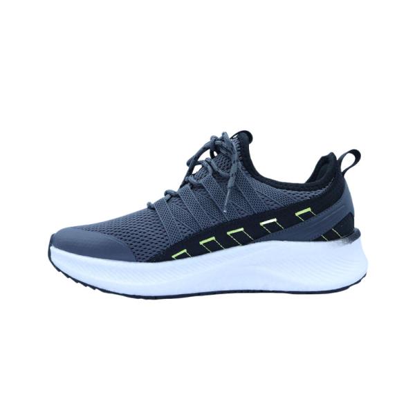 sneaker shoe fresh design for men faux leather upper lace up style