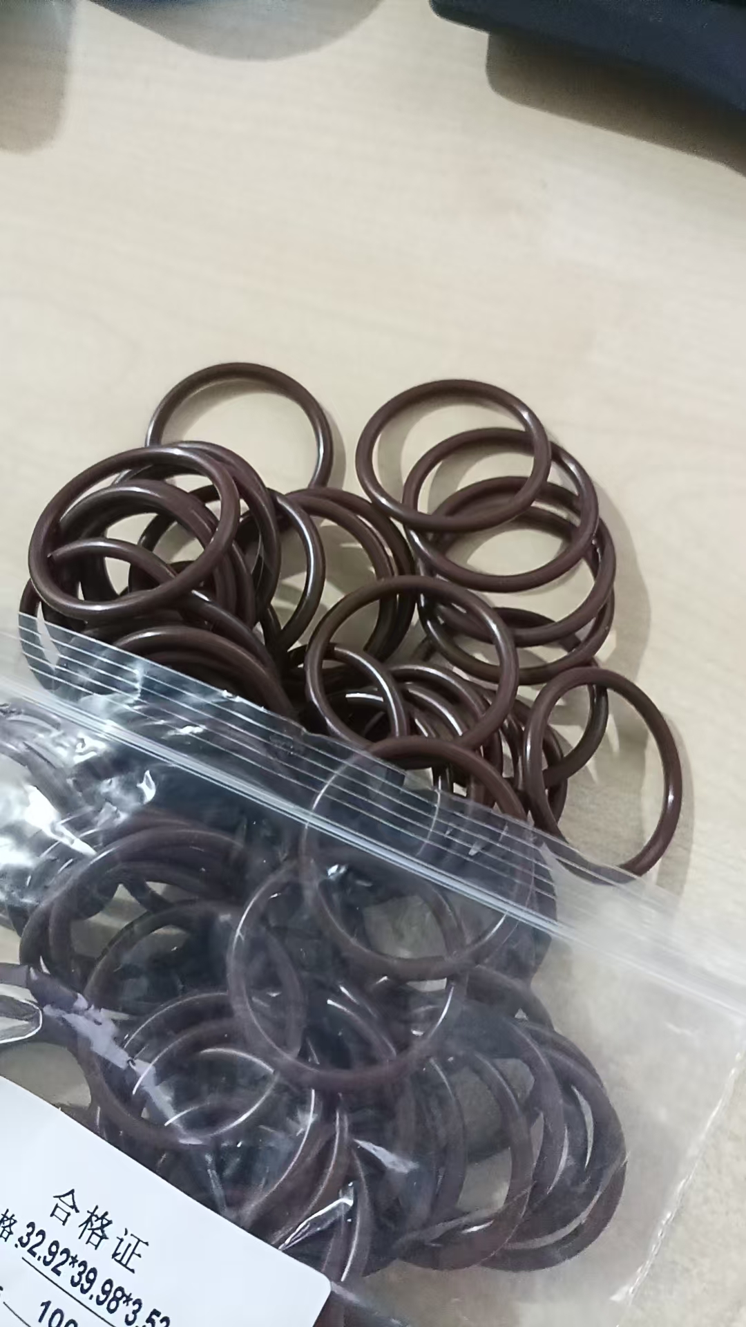 Высокотемпературный FKM 75 мм резиновый O Ring Seal Черный Коричневый Зеленый FPM