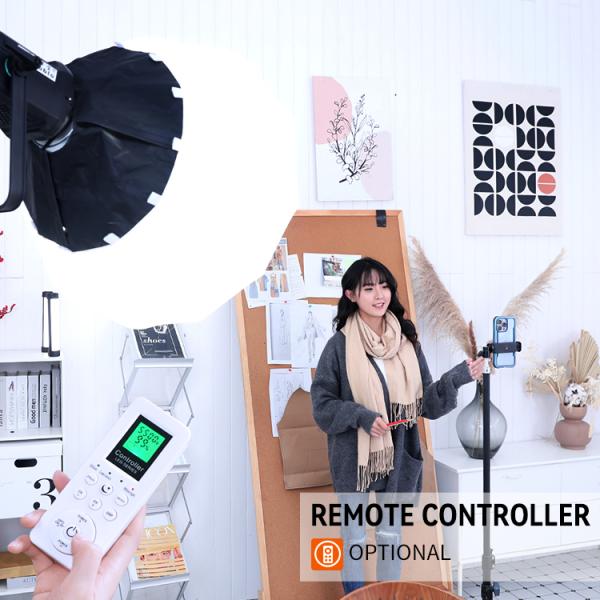 Мощные 200w Cob видео студийные огни с Softbox 6500k Led фотосветка для аксессуаров камеры