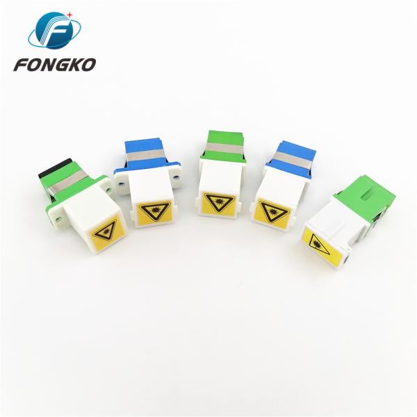 Multi Mode LC To LC Duplex Coupler Fiber Optic Keystone Jack SC To SC Adapter