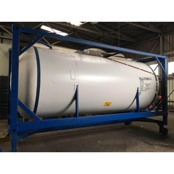 Un Portable T4 ASME Standard Lr Certified 20FT ISO Fuel Tank Container for Diesel and Gasoline
