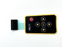 Interruptor de membrana táctil de impressão de tinta de prata condutora para dispositivo de telecomunicações WIFI
