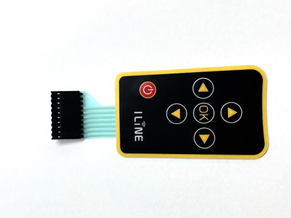 Conductive Silver Ink Printing Tactile Membrane Switch For WIFI Telecommunication Device