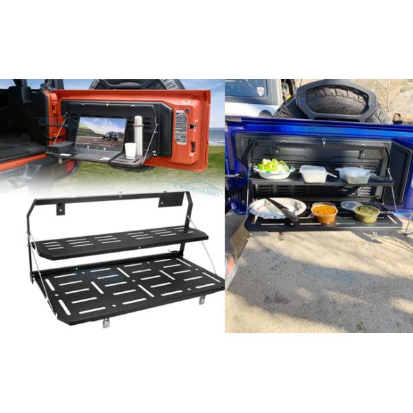 2 Layers Car Spares Parts Truck Tailgate Table For 2018 Jeep Wrangler JL 2007-2018 JK
