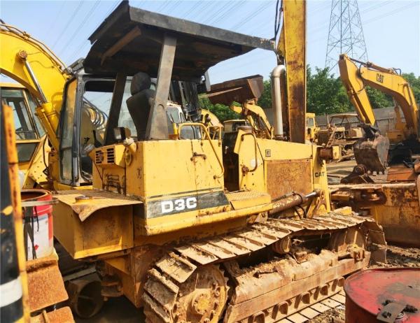                  Original Crawler Tractor Bulldozer Cat D3c Good Condition Used Caterpillar Track Bulldozer D3c D4c on Promotion             