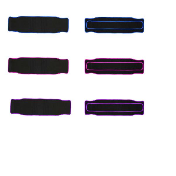 Двойной тренер талии разминки пояса триммера талии велкро вспотел пояс