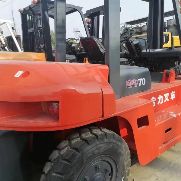USED HELI CPCD70 7ton Diesel Forklift with Side Shift in Customer Requirements Met