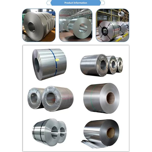 Material de construção de bobinas de aço inoxidável OEM ODM 2B 304SS