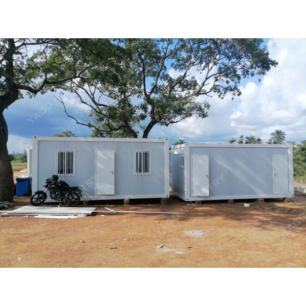 Thermal Insulation Mining Camp Flatpack Container House Modular Building