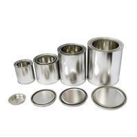 1L pintam Pail Bucket Waterproof Metal Lid Mini Tin Pails
