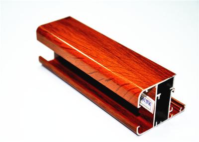 Pulverize o alumínio de madeira de revestimento da grão 6063-T5, a porta de alumínio e os quadros de janela