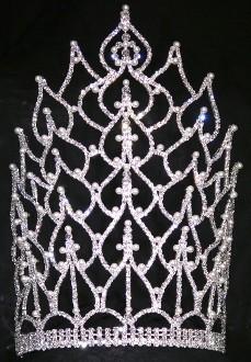 Pearl  crowns and tiaras for pageant crowns tall crowns supplier whosale pageant crowns and tiaras custoim crowns