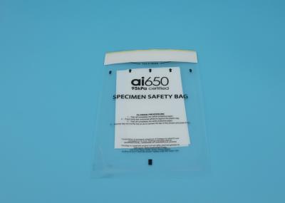 Sacos de amostras de 150 mm x 240 mm 95 kPa para transporte de amostras de sangue