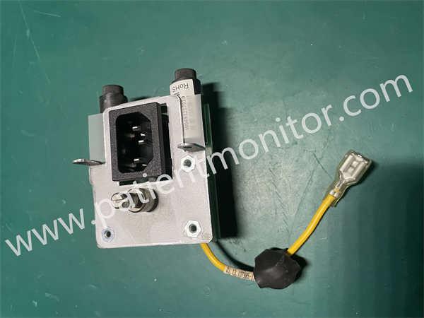 Équipement médical Edan F6 Moniteur fœtal 3 branches Interface d'alimentation Assemblage de moniteur de patient MS1-31007