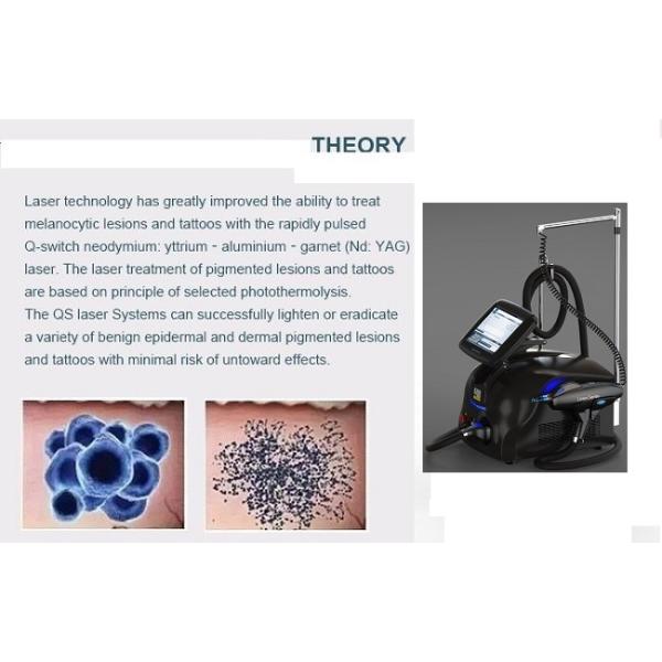 1-15Hz Adjustable Spot Diameter Nd Yag Tattoo Removal Laser Equipment / Machines