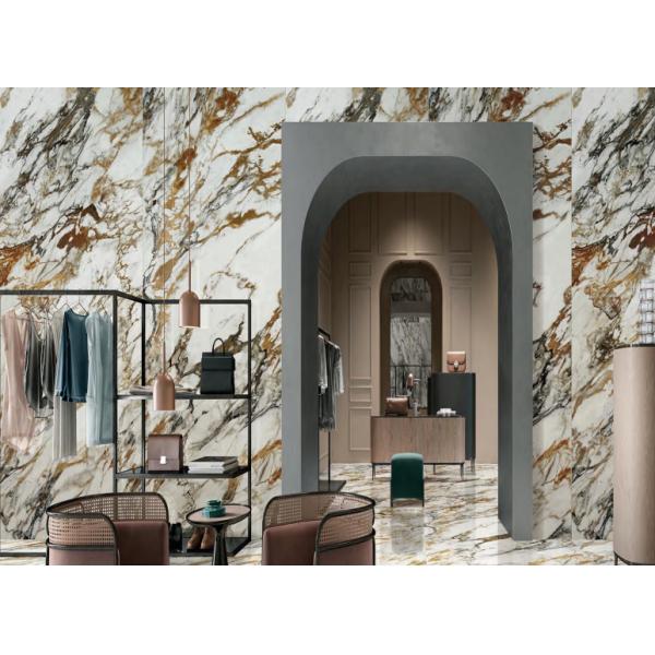 Изоляция жары шифера пола душевой плитки фарфора золотистого черного застекленная керамическая деревянная