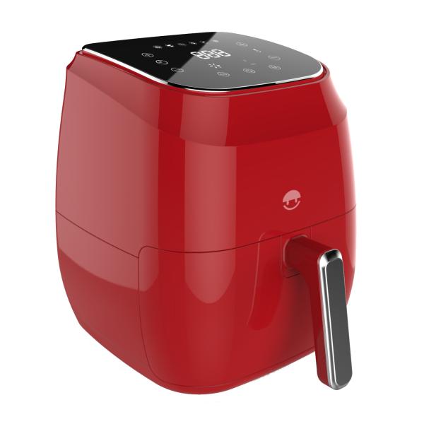 Red Color Red Digital Air Fryer 4 Litre , Auto Off Simple Chef Air Fryer