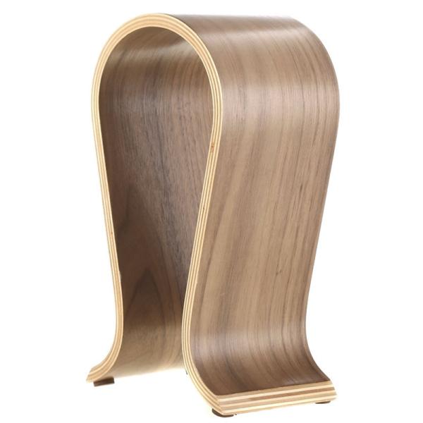 Headphone stand U-shaped headset display stand walnut gaming display stand