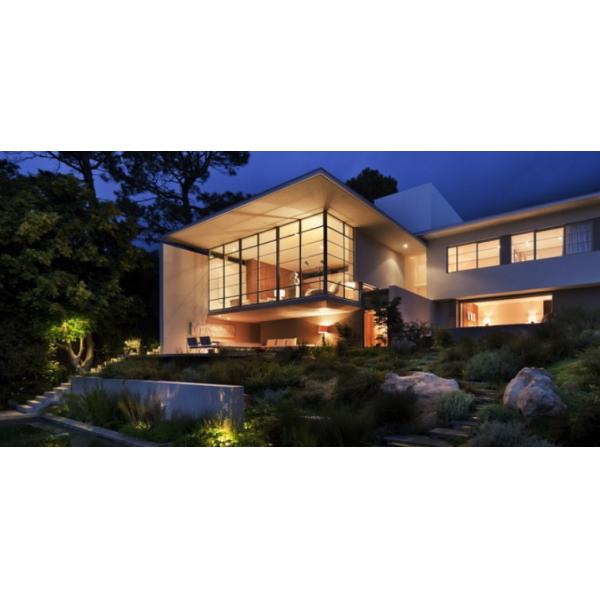 20W 1600 Lumen Led Surface Mount Ceiling Lights , 85-265vac Bulkhead Light Fitting For Villa