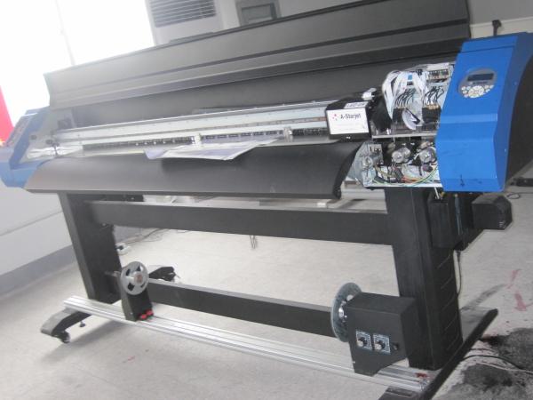 Digital UV LED Inkjet Printer Wide Format for leather / PU / Wall Paper