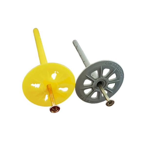 a isolação plástica da arruela de 60mm ancora 8*95mm com interior de aço do prego