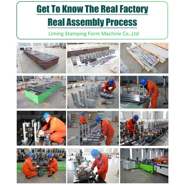 Production Speed 50m / Min High-Speed Cutting Forming Machine, House Decoration Keel Forming Machine