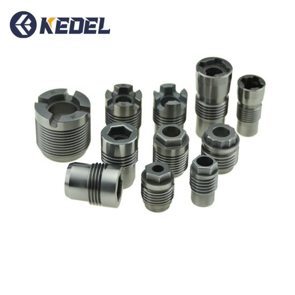 Resistencia del desgaste del metal de la boca PDC de la broca del hilo del aceite del carburo de tungsteno