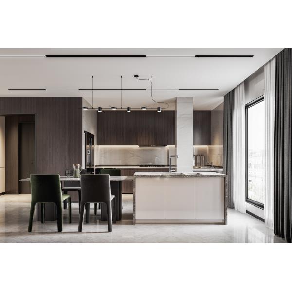 Cabinet Door With Customized Style Modular Particle Board Kitchen Cabinet