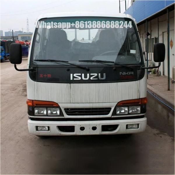 4*2 White I s Uzu Double Row    Fence Plate Type  Delivery Truck   Freight   Truck  Load Cargo