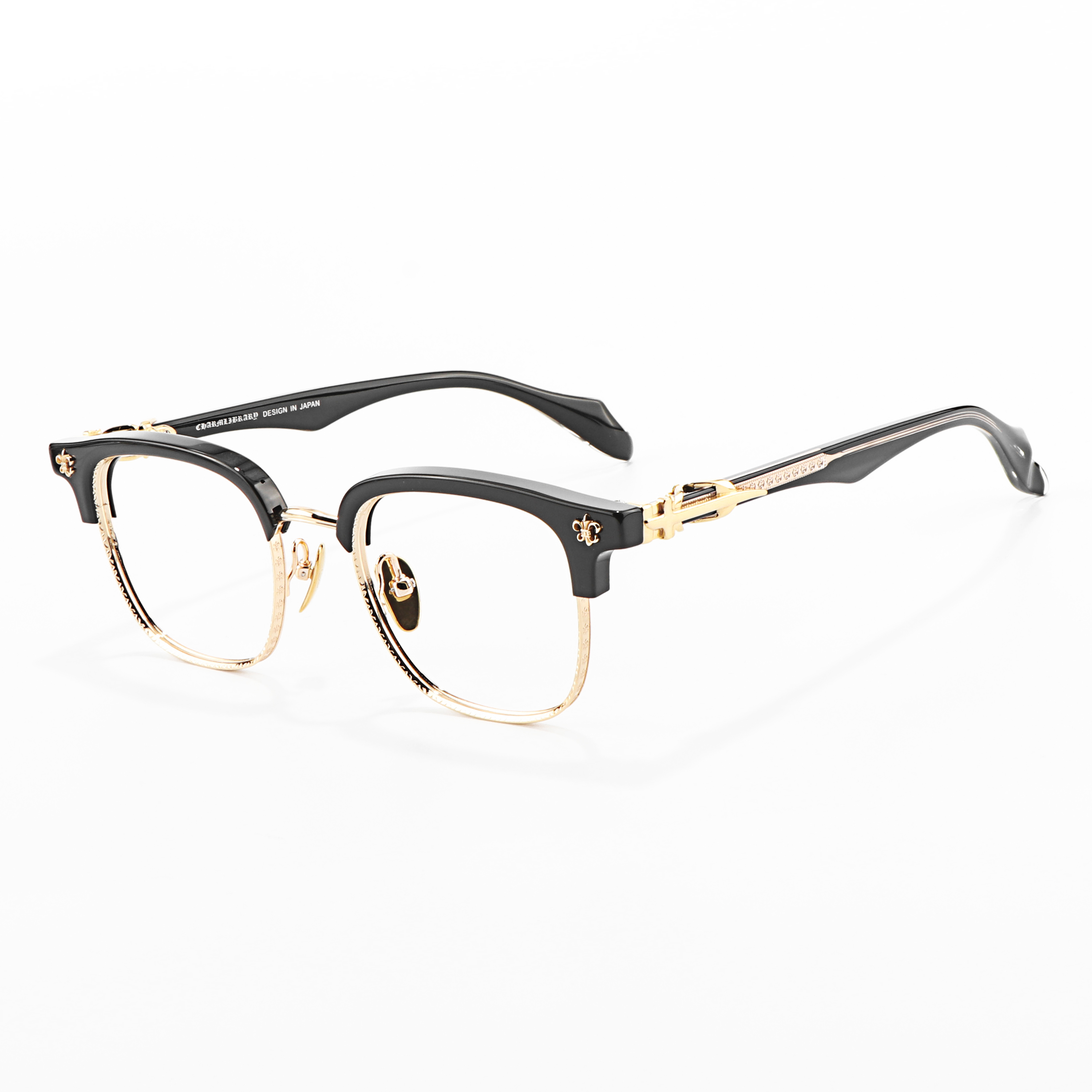 Latest Model 8341 Half Frame Special Design Optical Prescription Presbyopia Multifocal Luxury Brand Fashion Glasses for Women's
