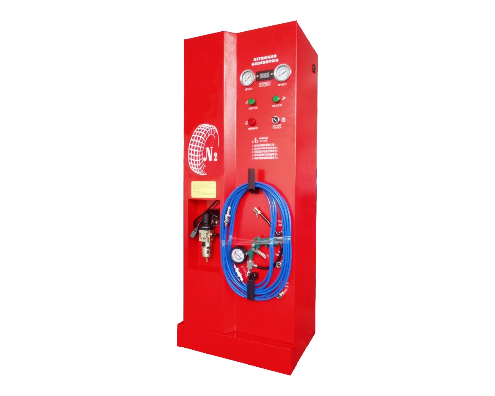 EKD-930 Manual N2 Tire Inflator with LCD Display and 30L N2 Storage Tank for