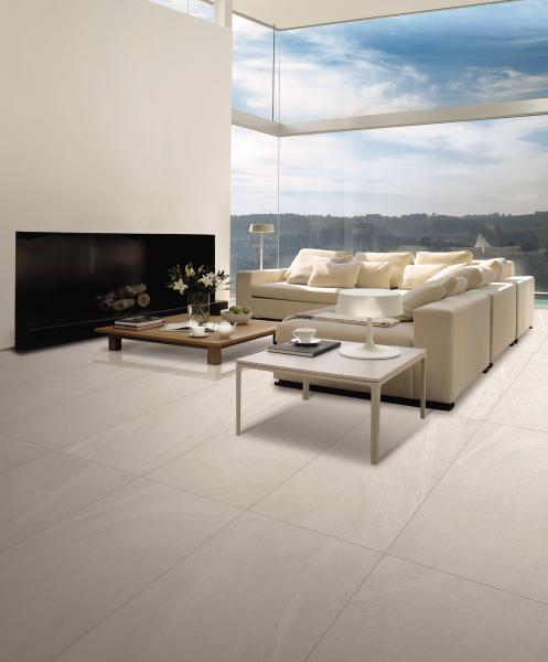 Textured Beige 60x120cm Soft Glazed Porcelain Tile for Indoor Walls
